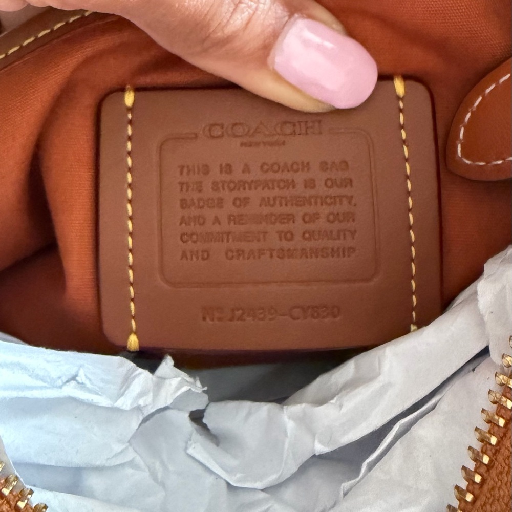 Coach Juliet Shoulder Bag 25 In Signature Textile Jacquard - Picture 6 of 7